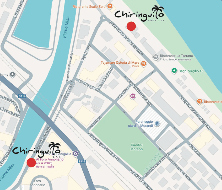 Mappa statica - Chiringuito Lab